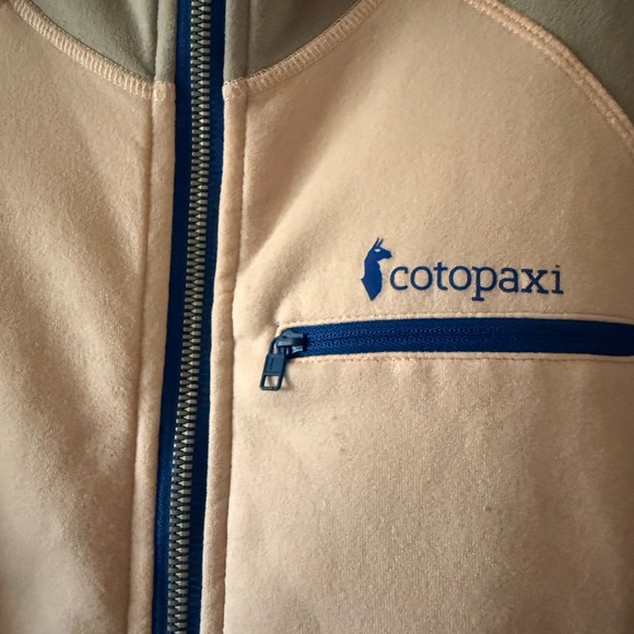 Cotopaxi Women’s Sambaya Hoodie Pink Gray Blue Fleece Outdoor Hiking Medium - Picture 2 of 8